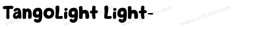 TangoLight Light字体转换